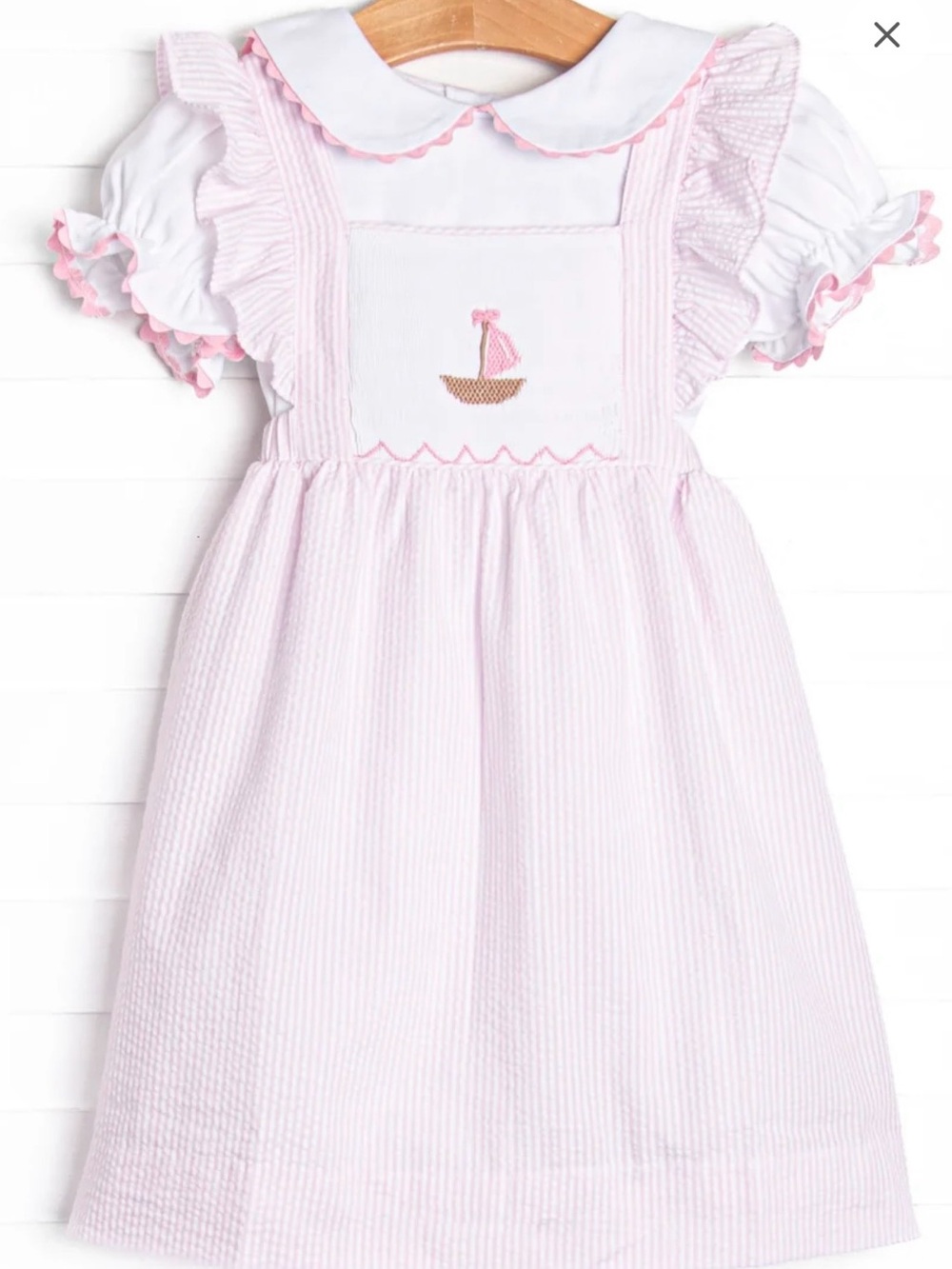 NWT Stitchy Fix Ocean Adventure Smocked Dress Set